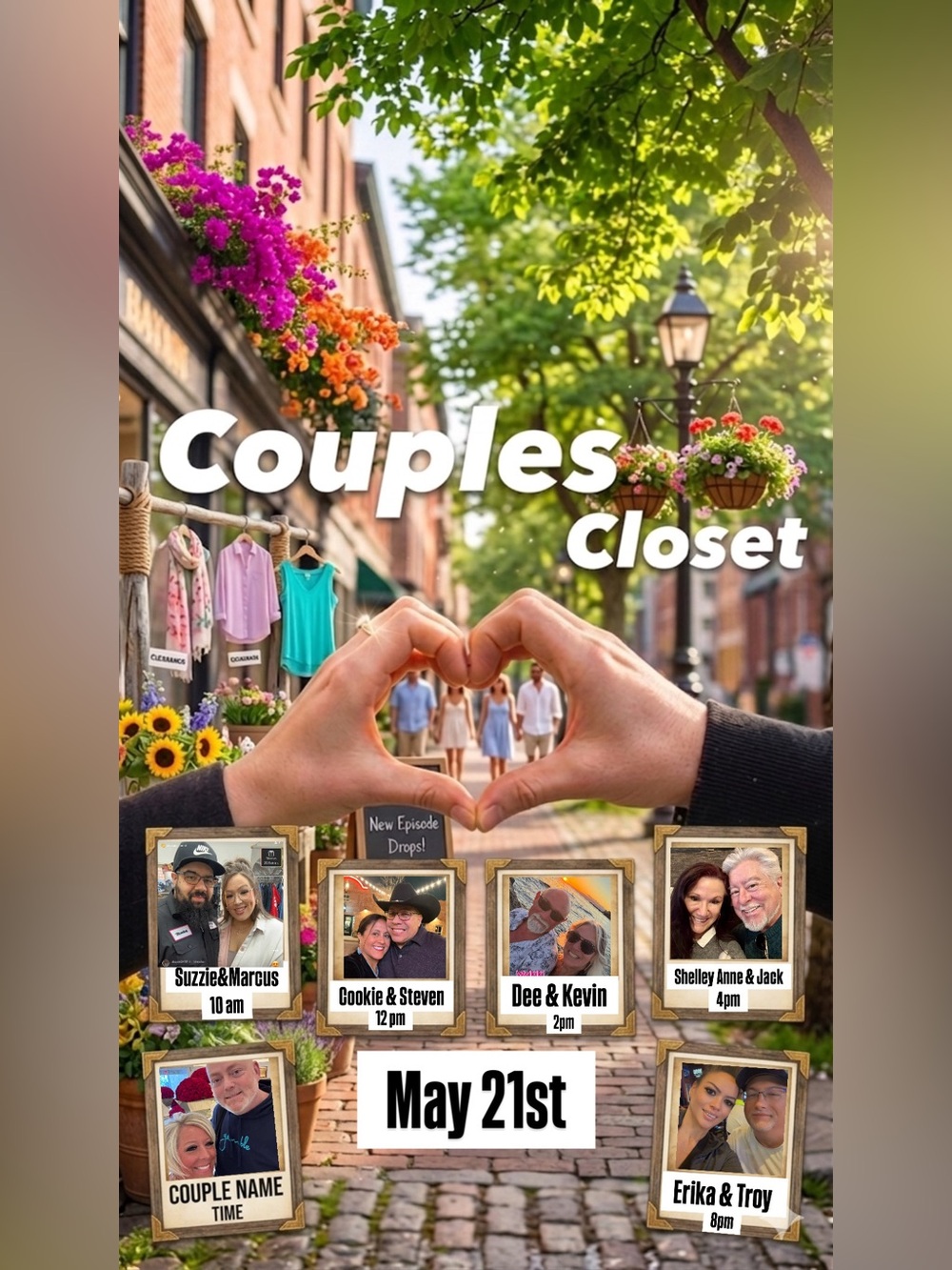 Couples Closet Clearout- 8 couples
$25 GC GIVVY Every 2 hrs - Picture 2 of 2